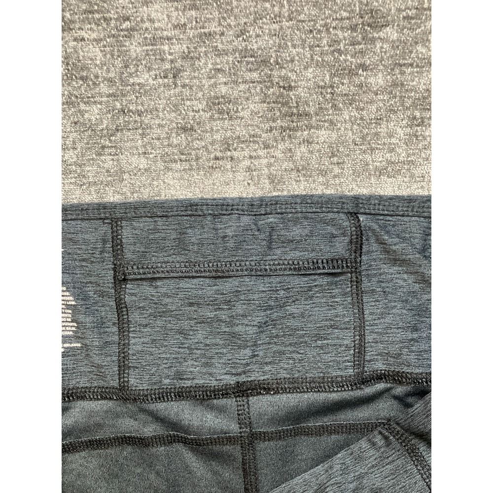 Avia Leggings Women XL 16-18 Gray Stretch Contrast Stitching Pull On Gym Workout - Picture 8 of 15